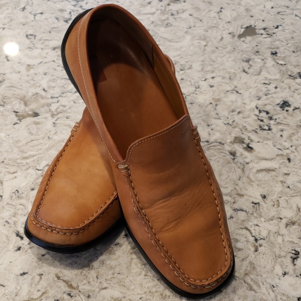 Geox mens size 44 slip on shoes